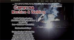 Desktop Screenshot of camrosemachine.com